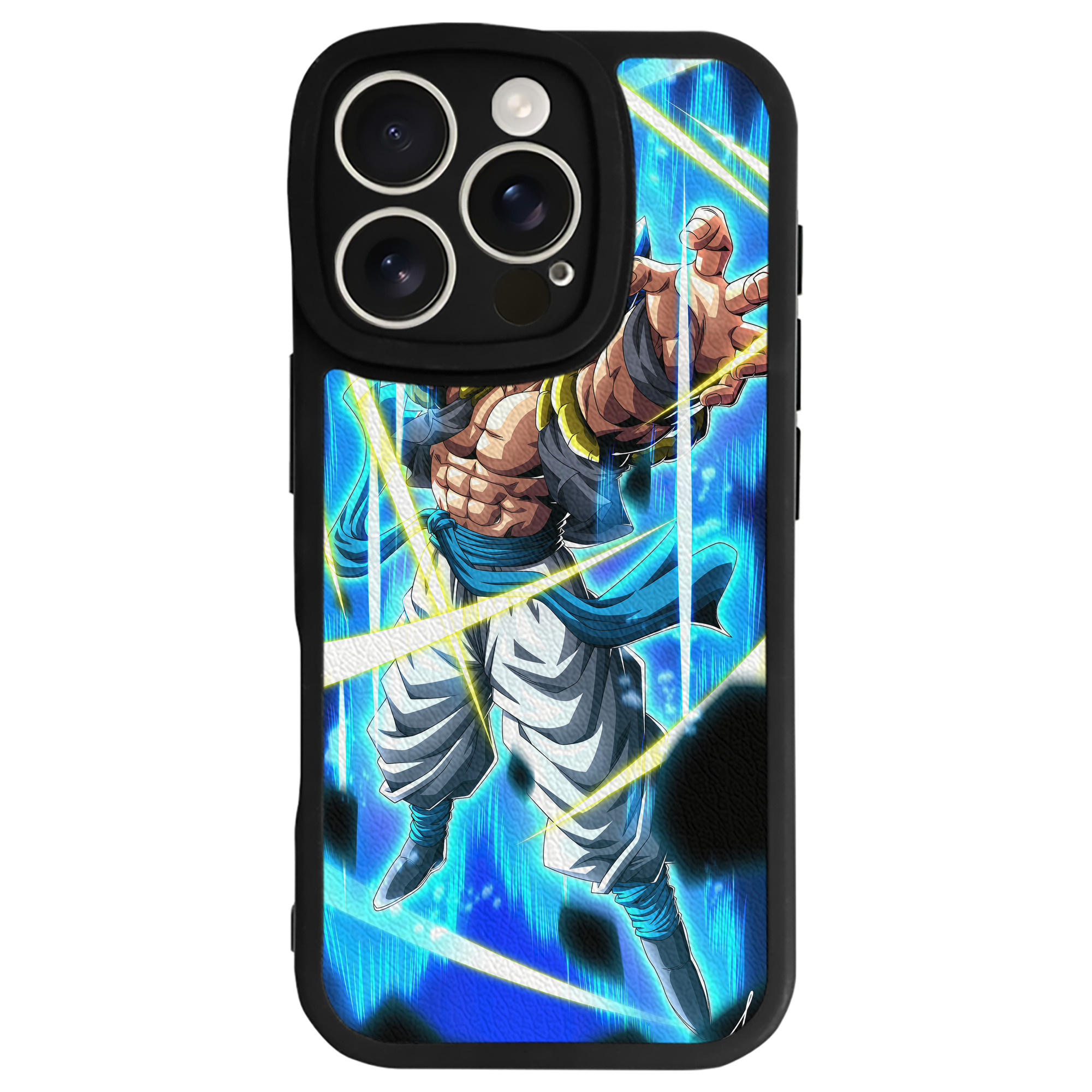 （画像用） ドラゴンボール DRAGON BALL 【iPhone 16シリーズ対応】シリコンスマホケース（レザー調） 材質：シリコン